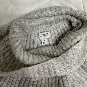 J Crew Gray turtleneck sweater